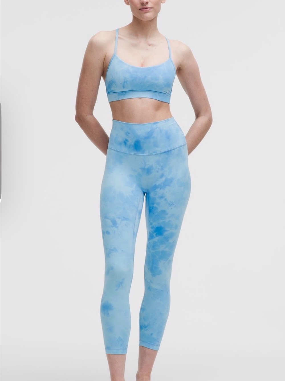 Lululemon Align No Line HR 25” ~smoothie wash blueberry~ Size 12 NWT $108 MSRP 🌟